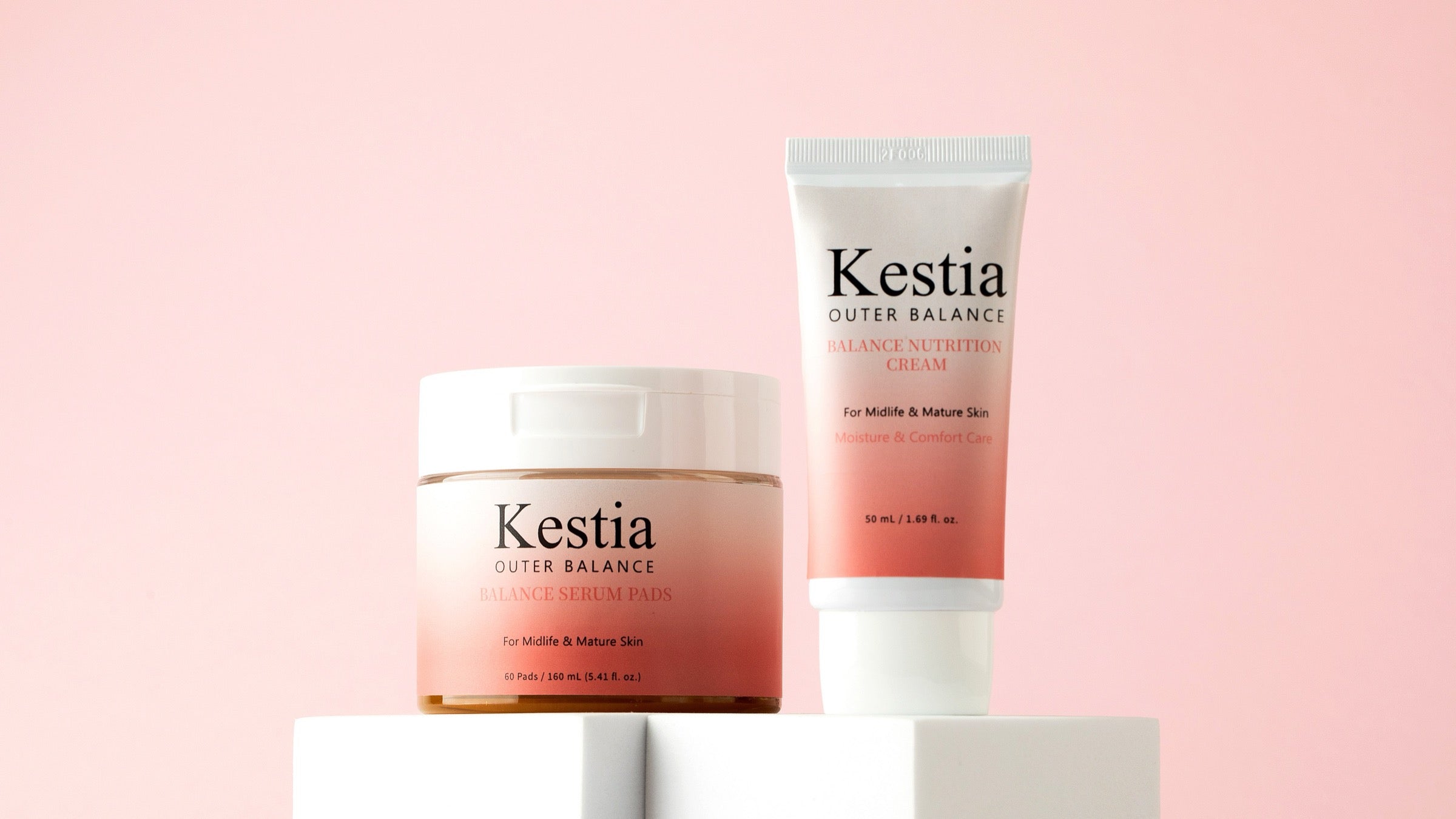 Kestia Balance Serum Pads and Balance Nutrition Cream